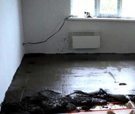 сухопрессованная стяжка - тип 2