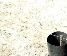 сваи из пластиковых труб - вариант 1