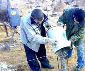 сваи набивные и забивные - модель 1