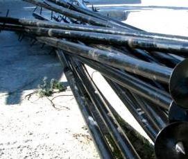 сваи с литым наконечником - модель 3