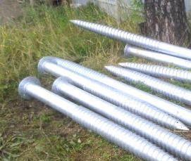 сваи с литым наконечником - модель 2