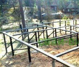 сваи швеллер - модель 1