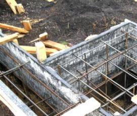 свайно-ленточный фундамент - модель 2