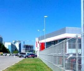 сварная сетка 2d 2500 на 1530 на 200 мм - модель 3