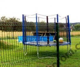 сварная сетка 3d для забора - вариант 1