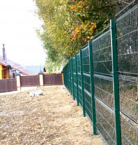 сварная сетка для ограждения - модель 3