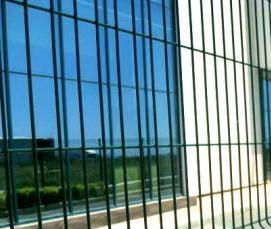 сварная сетка для забора с полимерным покрытием - вариант 3