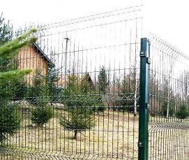 сварная сетка для забора - тип 2