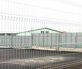 сварная сетка оцинкованная для забора - вариант 2