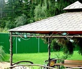 сварные беседки для дачи - тип 2