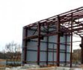 сварные металлоконструкции здания - модель 1