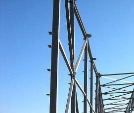 сварные металлоконструкции здания - модель 2