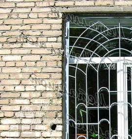 сварные решетки на окна - вариант 2