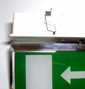 светильник аварийный потолочный - вариант 1