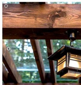 светильник на веранду потолочный - модель 4