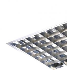 светильник накладной с люминесцентными лампами - вариант 1