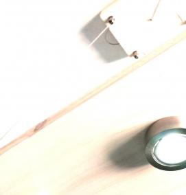 светильник одноламповый потолочный - модель 2