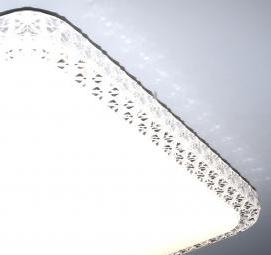 светильник плоский потолочный прямоугольный - тип 3