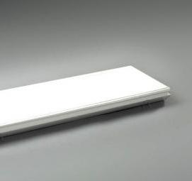 светильник плоский потолочный прямоугольный - тип 2