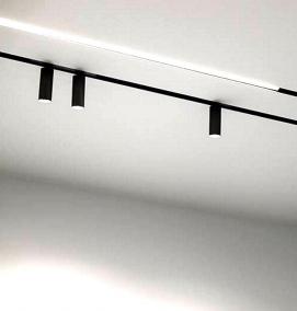 светильник потолочный черный металл - тип 1