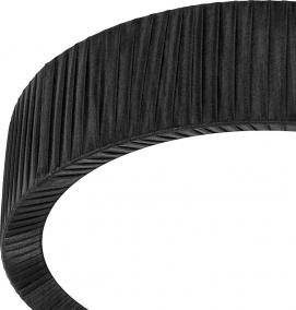 светильник потолочный черный металл - тип 3