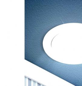 светильник потолочный gx53 белый - вариант 4