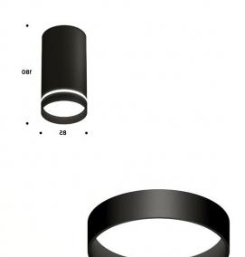светильник потолочный gx53 белый - вариант 2
