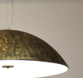 светильник потолочный круглый черный - тип 2