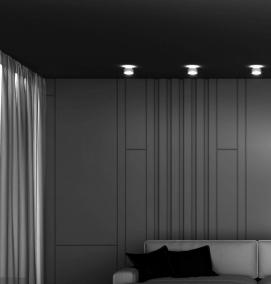 светильник потолочный синий - вариант 3