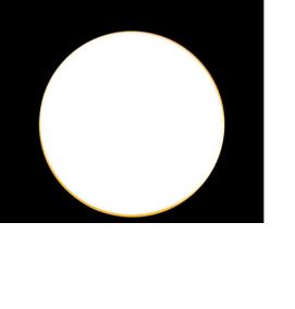 светильник потолочный желтый - модель 3