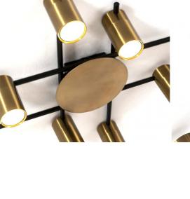 светильник потолочный золото - тип 2