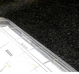 светильник светодиодный накладной аналог лпо 2х36 - модель 2