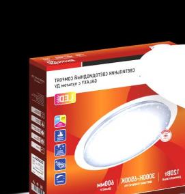 светильник светодиодный потолочный 4х18 - вариант 1