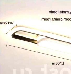 светильник светодиодный потолочный 4х18 - вариант 2