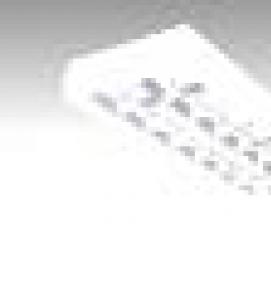 светильник светодиодный потолочный аналог лпо 2х36 - модель 1