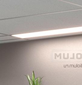 светильник светодиодный потолочный аналог лпо 2х36 - модель 3