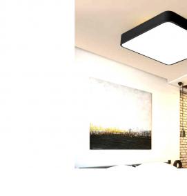 светильник точечный квадратный потолочный - вариант 4