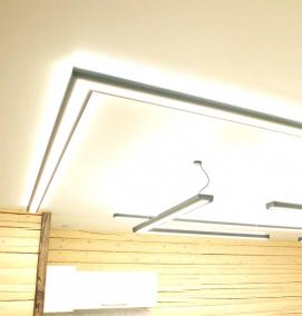 светильники потолочные 60х60 накладные - вариант 4