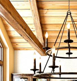светильники потолочные балки - вариант 4