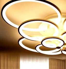 светильники потолочные цветные - тип 1