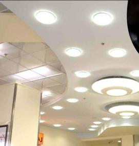 светильники потолочные точечные для натяжных потолков - модель 1