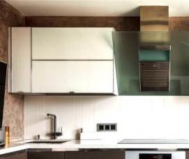 светло-коричневая столешница - вариант 1