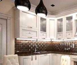 светло-коричневая столешница - вариант 2