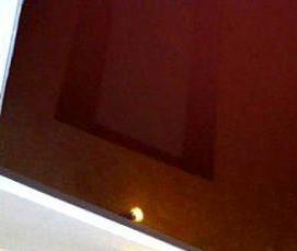 светло коричневые натяжные потолки - вариант 4