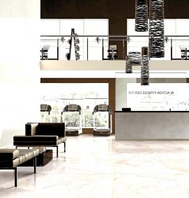 светло серый керамогранит полированный - модель 2