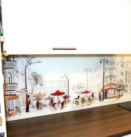 светодиодный фартук на кухню - тип 1