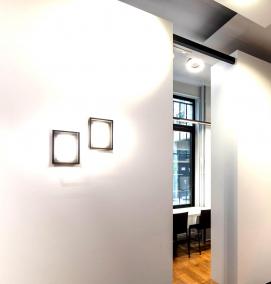 светодиодный светильник потолочный накладной тонкий длинный - вариант 4