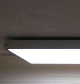 светодиодный светильник потолочный накладной тонкий - модель 1