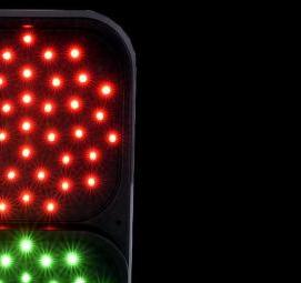 светофор светодиодный - вариант 2