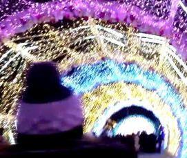 световой туннель - вариант 1